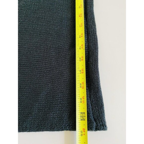 Love On A Hanger Black Sweater Womens Size XS Fringe Sleeves Boho Festival - Picture 7 of 7